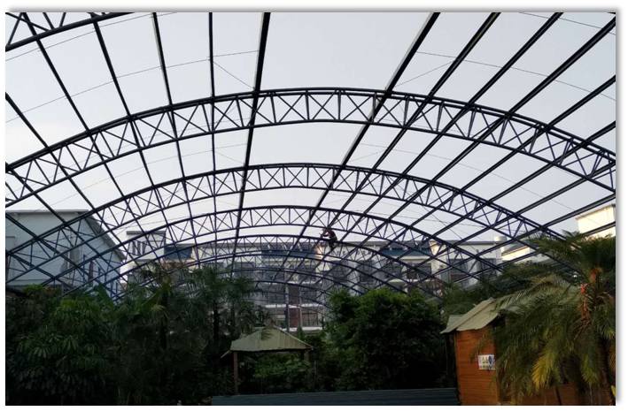 Construction of Steel Structure Workshop
