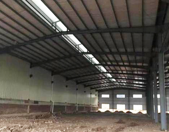 Construction of Steel Structure Workshop