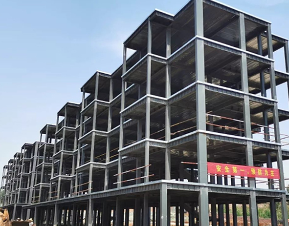 Construction of Steel Structure Workshop