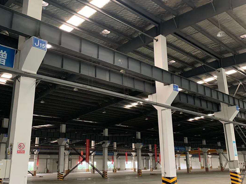 Construction of Steel Structure Workshop